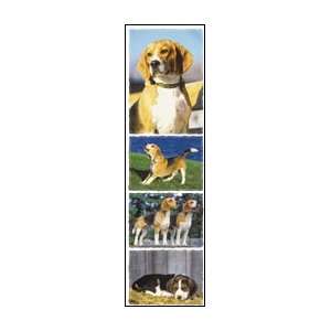  Beagle Stickers   Strip of 4 Toys & Games