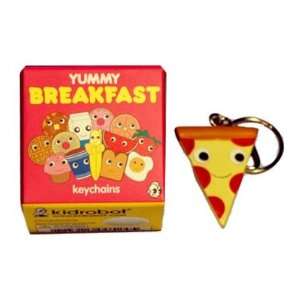  Kidrobot Yummy Breakfast Keychain   Pizza Toys & Games