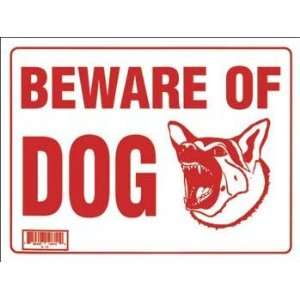  9 X 12 Beware of Dog Sign Case Pack 480 Electronics