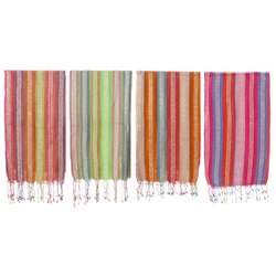 Cotton Festival Stripe Scarf (Nepal)  