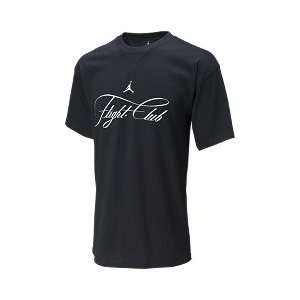  Nike Air Jordan Flight Club Black T Shirt Size M: Sports 