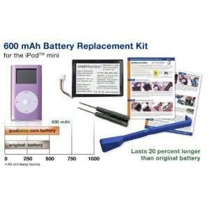  EREPLACEMENTS iPod Mini Replacement Battery Model EC003 