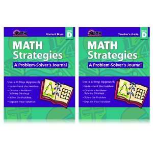 Math Strategies Bundle A Problem Solvers Journal Level D, Grade 4 