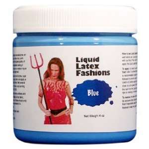  Ammonia Free Liquid Latex Body Paint   4oz Blue Beauty