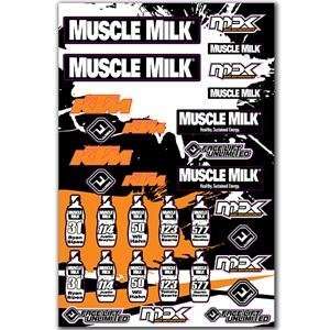 Face Lift Unlimited Muscle Milk/KTM Universal Logo Kit     /  
