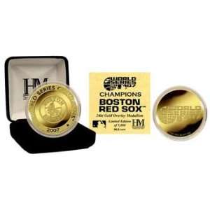 2007 Boston Red Sox World Series Champions 24Kt Gold Coin  
