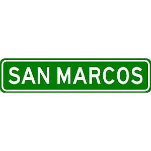 SAN MARCOS City Limit Sign   High Quality Aluminum
