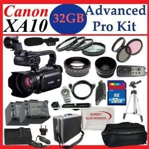 com Canon XA10 Professional Camcorder with 64GB Internal Flash Memory 