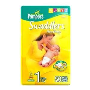  Pampers Swaddlers, Size 1, 50 Count Health & Personal 