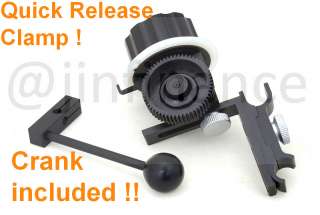 quick release clamp DSLR Follow Focus FF for 15mm rod RIG 60D 600D 5D2 