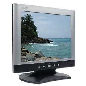  15 Inch Jetway TFT LCD Color Monitor with Spk (Silver 