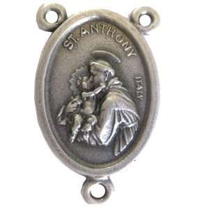  St. Anthony of Padua and St. Francis   Pewter center (2 