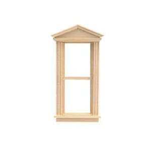  Inch Scale Federal Pediment Window sold at Miniatures Toys & Games