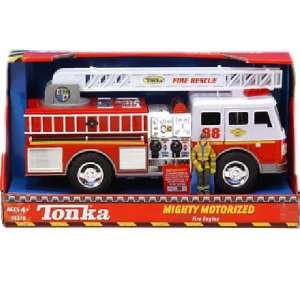  Tonka Mighty Motorized Vehicle   Fire Engine: Toys & Games