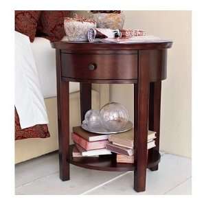  Pottery Barn Valencia Oval Bedside Table: Home Improvement