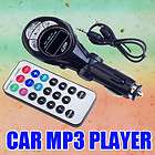 New Black Car  Player FM Transmitter USB Pen Drive for iPod SD MMC 