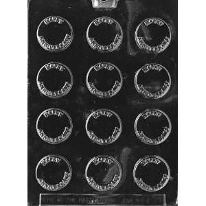   MINT Letters & Numbers Candy Mold Chocolate