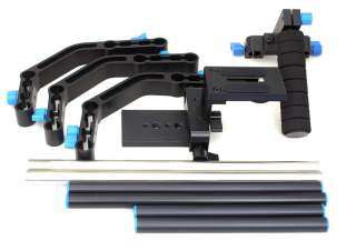 Pro 15mm rod support rail set for Video Mattebox Follow Focus FF micro 