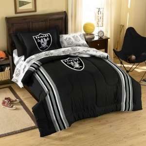   Co. 1NFL/4019/BBB NFL Oakland Raiders Bed in Bag Set: Home & Kitchen