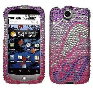 Angel Wing Diamante Protector Cover for HTC Nexus One (Google)