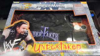 WWF WMXV Undertaker official rumble gear Costume playset. by Jakks 