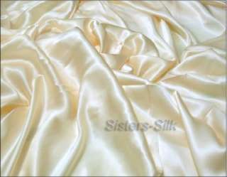 pc 16.5M/M 100% Silk Flat Sheet●King/Cal king  