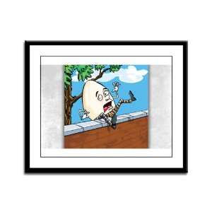  Framed Panel Print Humpty Dumpty Sat On Wall Everything 