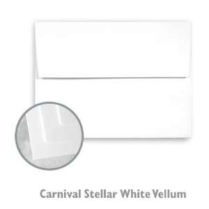  Carnival Vellum Stellar White Envelope   250/Box