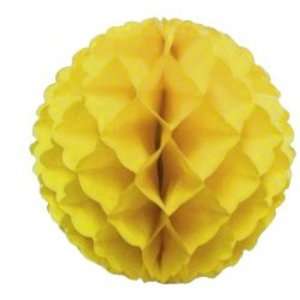  12 Inch Yellow Tissue Ball Case Pack 24 