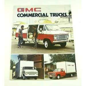  1976 76 GMC COMMERCIAL Truck BROCHURE G1500 G3500 G2500 