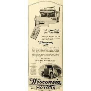  1920 Ad Vintage Engine Truck Vehicle Parts Wisconsin 