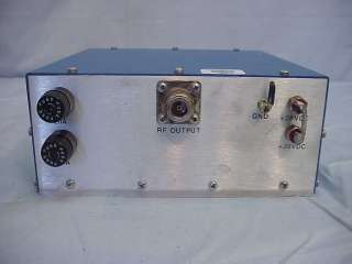 20 to 110 MHz 350 Watt RF Amplifier TESTED MMD Model AC 0210 350W 