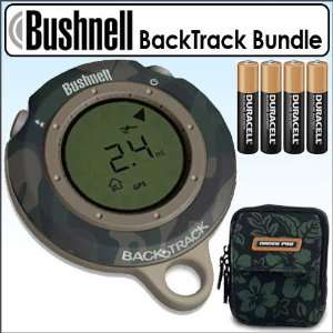  Bushnell 360055 GPS BackTrack Personal Locator Camo Bundle 