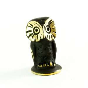 Walter Bosse Brass Owl Figurine 