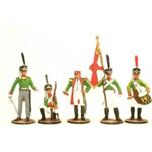    Tin Soldiers * set of 5 * Kutuzov Guard 1812 * ts.105 Toys & Games