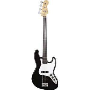  Fender American Standard Jazz Bass® Fretless, Black 