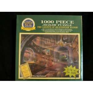  Gold Seal 1000 Piece Jigzaw Puzzle Mystery Glowing Ghostly 