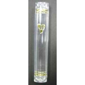   : Water Proof Lucite Clear Mezuzah Case Holder 10 CM: Everything Else