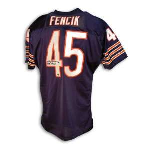 Gary Fencik Autographed Chicago Bears Throwback Jersey Inscribed SBXX 