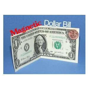  Magnetic Dollar Bill & Steel Penny Coin Magic Trick Set 