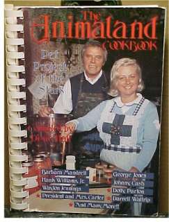   COOKBOOK Signed by Tom T Halls Wife~Country Music Singers~Politicians