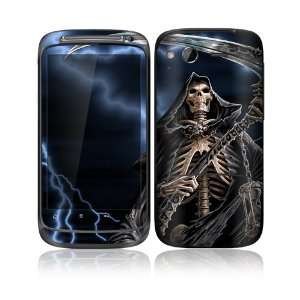  HTC Desire S Decal Skin   The Reaper Skull Everything 
