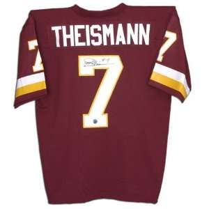  Joe Theismann Autographed Custom Jersey: Sports & Outdoors