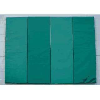  Padding Wall Padding   2 X 6 X 1.5 Velcro Mounted Wall Pad   Green