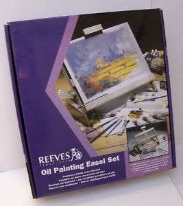 Reeves Complete Oil Color Painting Easel Set  