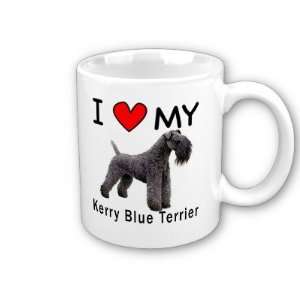  I Love My Kerry Blue Terrier Coffee Mug: Everything Else