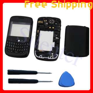 Black OEM Full Parts Chassis Housing Replacement For Blackberry Curve 