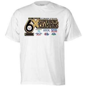 Men`s Pittsburgh Steelers White Super Bowl XLIII Champions Men of 