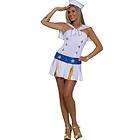 Adult Sailor All Hands On Deck Womens Costume Halloween Dress Up