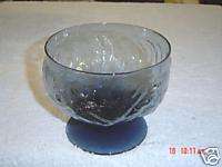 SENECA DRIFTWOOD CASUAL CRINKLE FOOTED CANDY DISH GRAY  
